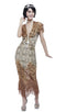Deluxe 20s Sequin Gold Flapper Costume